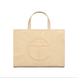Telfar Cream tote